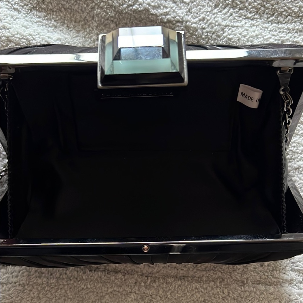 VINTAGE - Black Sondra Roberts Clutch - Picture 7 of 11
